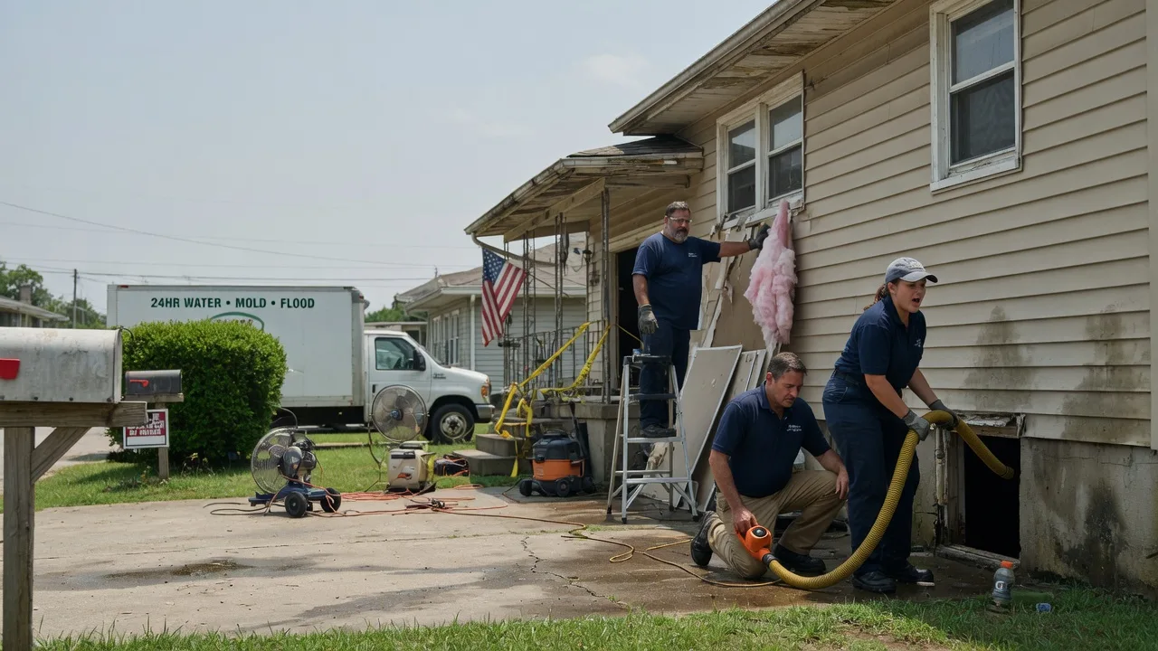 Water Damage Repair in Dickerson Run, PA near me